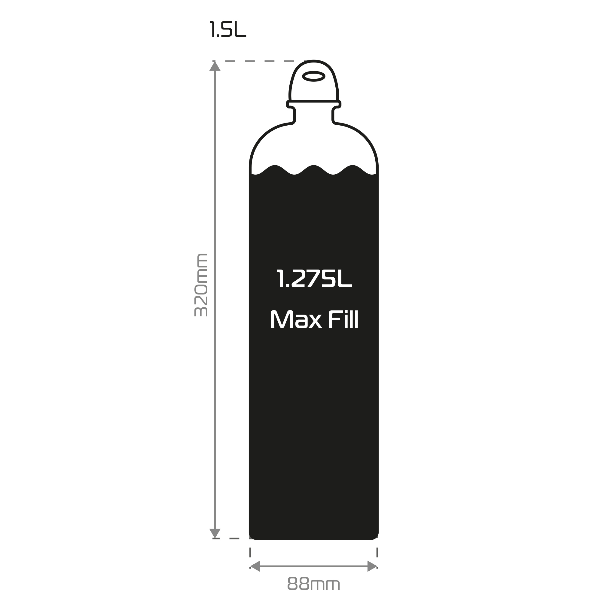 Yakıt Şişesi- 1.5 Litre